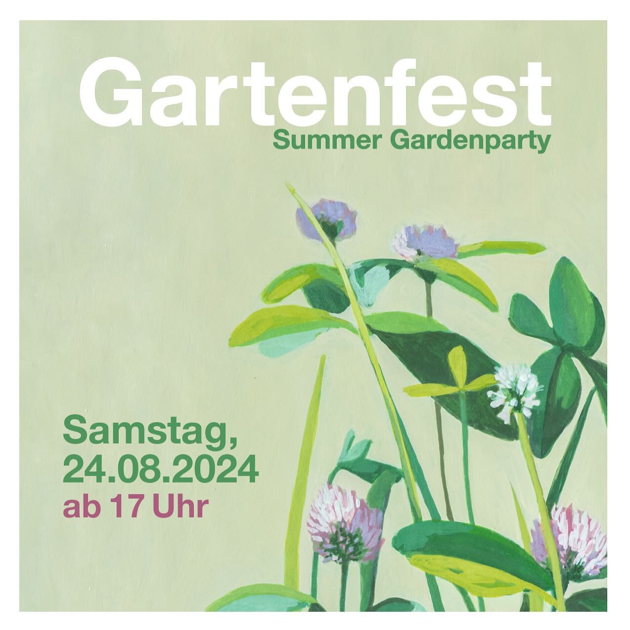Am 24. August steigt unser zweites Gartenfest in unserem Gemeinschaftsgarten in Zürich Seebach und alle sind herzlich eingeladen. 
.
Ab 17 Uhr feiern wir unseren 1. Geburtstag und die Einweihung des neuen mediterranen Gartenteils mit Trockenmauer, welchen wir mit Hilfe des Quartiertbudgets des Quartiervereins Seebach umsetzten konnten.
.
Es gibt Speis & Trank mit lokalem Bier, lokalen Würsten, Pizza aus dem Ofen, Kaffee und Kuchen etc. 
Ausserdem wird es einen kleinen Gartenmarkt geben mit Leckereien aus dem Garten. 
.
Der Eintritt ist frei! Alle Einnahmen aus dem Verkauf gehen zugunsten der Weiterentwicklung und Erhaltung des Gartens.
. 
Wir freuen uns auf euch und hoffen auf gutes Wetter!
.
Ihr findet uns bei der Endstation 14er Tram Seebach, hinter der alten Post am Katzenbach. Einfach bei Google Maps Tantors Diversitätsgarten eingeben und voila :)
.
Die Illustration auf dem Plakat kommt von @joellefabbri81 Vielen Dank dafür!
.
#nachbarschaftsgarten #urbangardening #garten #gemeinschaftsgarten #zürichcity #seebach #urbanesgärtnern #städtischergarten #nachhaltigegärten #stadtgarten #gartenfest #gartenparty #quartierfest #einweihung